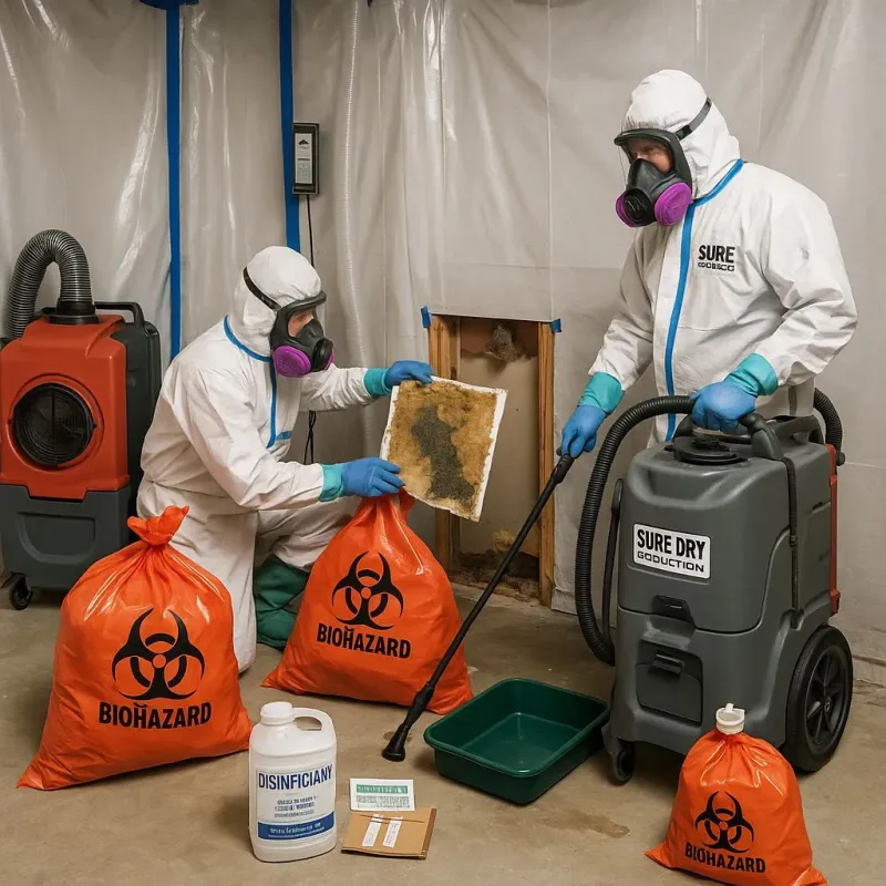 Contaminated Water Handling Protocols process in Gordonsville, TN